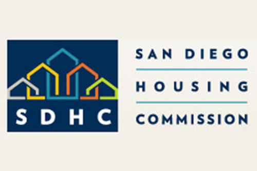Logo for the San Diego Housing Commission