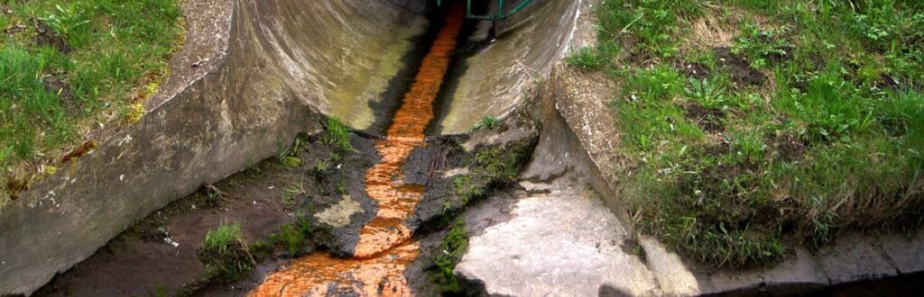 Image showing contaminated sewer runoff